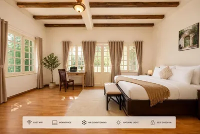 French garden Villa 4BR BBQ sunny balcony bathtub Steps to West Lake – Photos 3