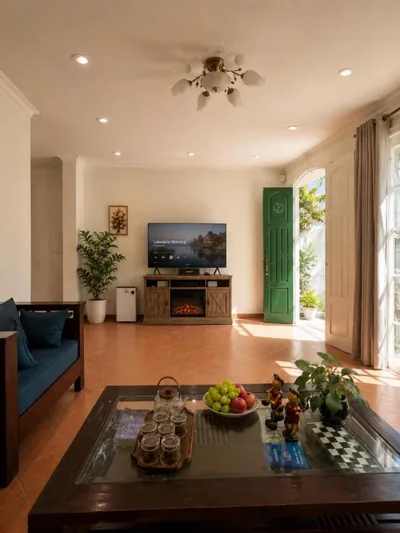French garden Villa 4BR BBQ sunny balcony bathtub Steps to West Lake – Photos 6