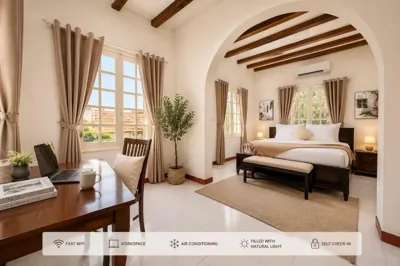 French garden Villa 4BR BBQ sunny balcony bathtub Steps to West Lake – Photos 7