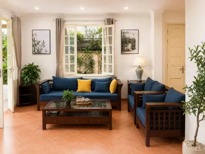 French garden Villa 4BR BBQ sunny balcony bathtub Steps to West Lake – Photos 8